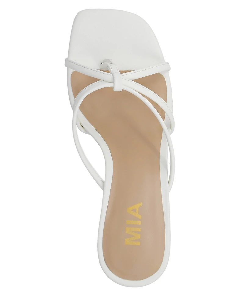 Mia Women's Sybel Stiletto Heel Dress Sandals