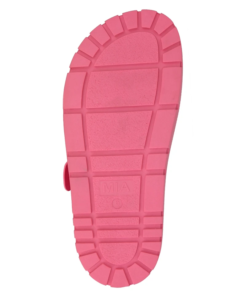 Mia Women's Qianna Platform Slip-On Slide Sandals