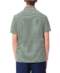 Lacoste Men's Short Sleeve Striped Performance Polo Shirt