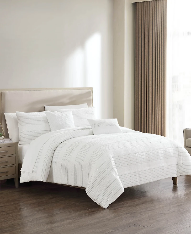 Hallmart Collectibles Silverstone 9-Pc. Comforter Set, Full, Exclusively at Macy's