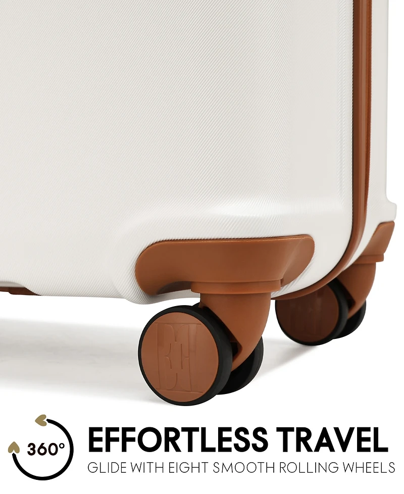 Elle Expedition 3-Piece Expandable Retro Spinner Luggage Set