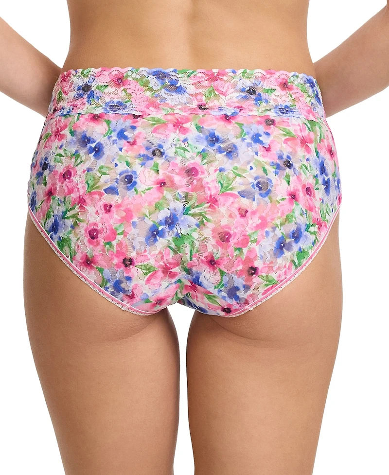 Hanky Panky Women's Printed Signature Lace French Brief Panty