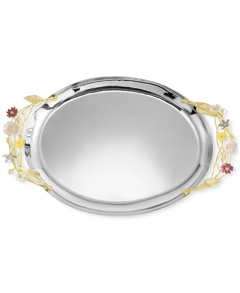 Michael Aram Wildflowers Oval Tray
