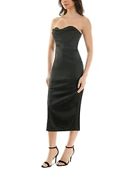 Katia Rae Juniors' Strapless Midi Party Dress