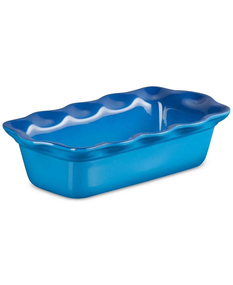 Le Creuset Stoneware Heritage 9" Fluted Loaf Pan