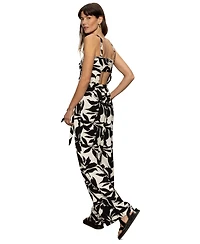 Sanctuary Women's Feel Good Back-Cutout Jumpsuit