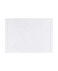 Host & Home Cotton Bath Rug, Stylish Textured Woven Design, Slip Resistant Backing, 5 Color Options, 2-Piece Set - 17x24 & 20x32
