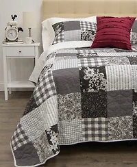 Donna Sharp Indiana Farmhouse 3-Pc. Quilt Set, Queen