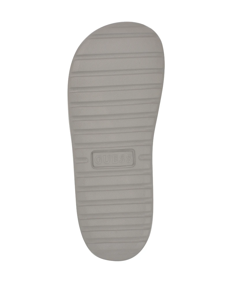 Guess Men's Moliano Branded Slip On Fashion Slides