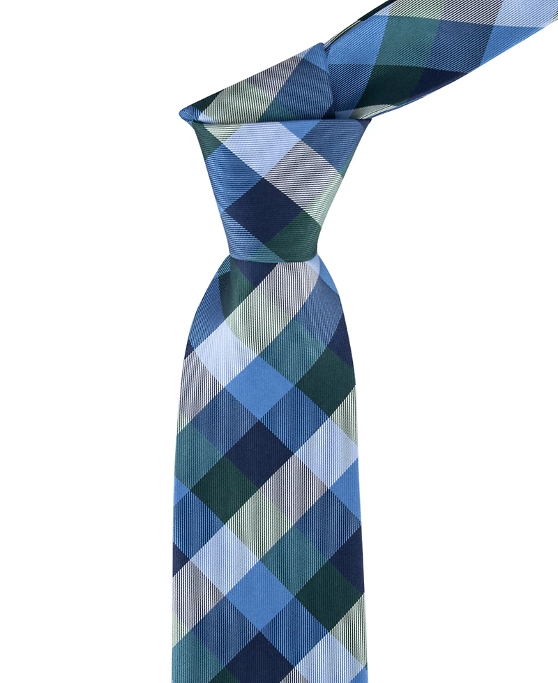 Tommy Hilfiger Men's Buffalo Plaid Tartan Tie