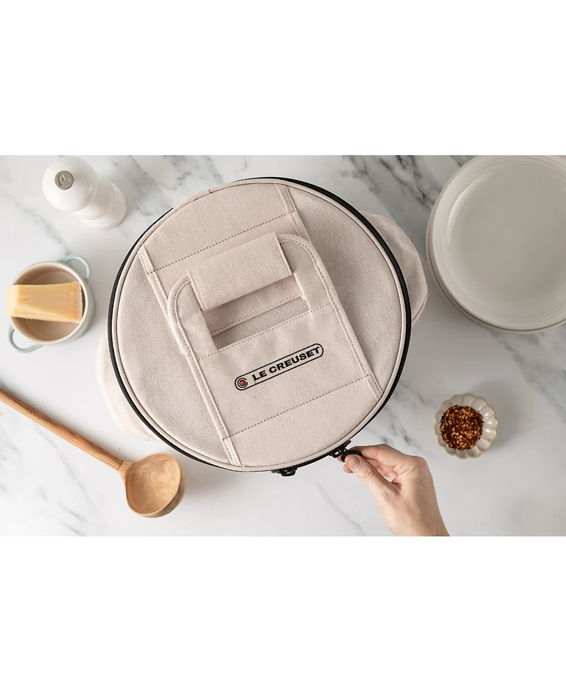 Le Creuset Round Dutch Oven Canvas Tote Bag