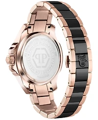 Philipp Plein Men's The Skull Two-Tone Bracelet Watch 44mm