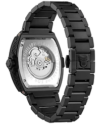 Philipp Plein Men's Automatic The Skeleton 2.0 Black Ion Plated Bracelet Watch 44mm