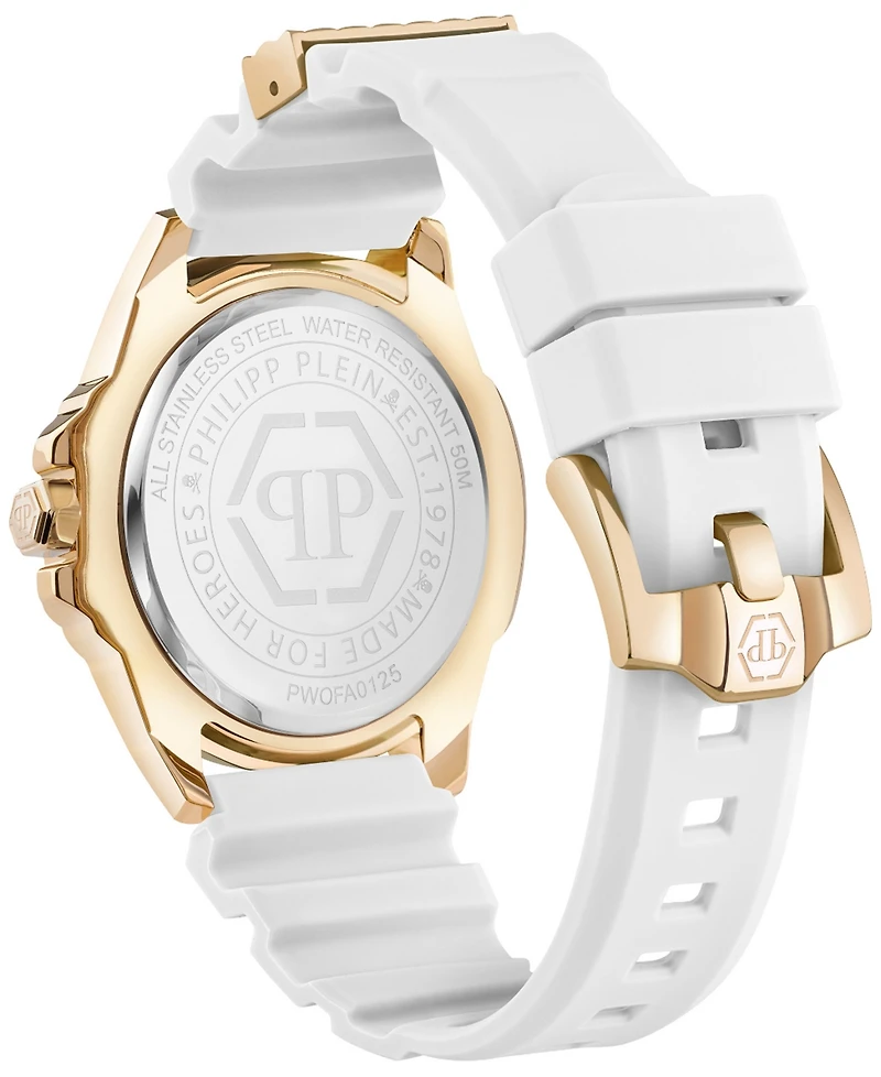 Philipp Plein Women's Majesty Silicone Strap Watch 38mm