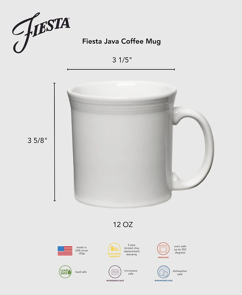 Fiesta Linen Java Coffee Mug
