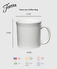 Fiesta Linen Java Coffee Mug