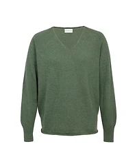 Celtic & Co. Women's Geelong Wool Slouch V-Neck Sweater