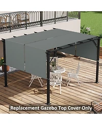 Outsunny 2 Pcs Pergola Shade Cover, Canopy for 10 x 12ft