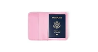 Packed Party Travel Bundle Women's Travel Accessory Passport Holder and Luggage Tag, Woven with Faux Leather
