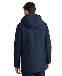 Pajar Men's Altair Mid Length Parka with Welded Detail and Detachable Hood