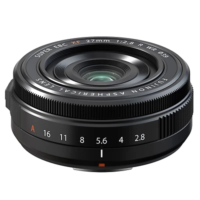 Fujifilm Xf 27mm f/2.8 R Wr Lens, Black