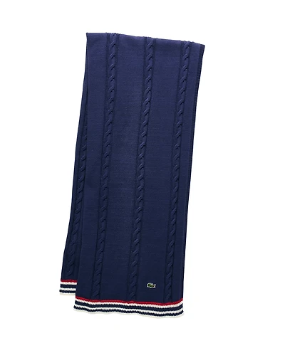 Lacoste Home Cable Cotton Throw 50" x 70"