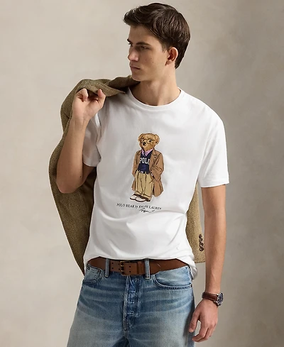 Polo Ralph Lauren Men's Classic-Fit Bear Jersey T-Shirt