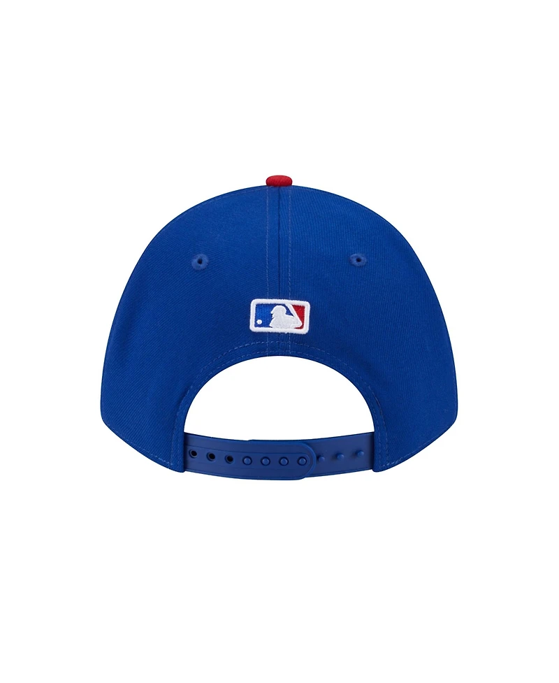 New Era Men's Royal Chicago Cubs 2025 Mlb World Tour: Tokyo Series Side Patch 9FORTY Mid Crown Adjustable Hat