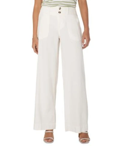 Liverpool Los Angeles Womens Utility Patch Pocket Wide Leg Pants 0p 16