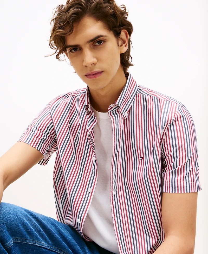 Tommy Hilfiger Men's Americana Stripe Shirt