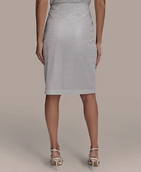 Donna Karan New York Women's Sequined Pencil Skirt