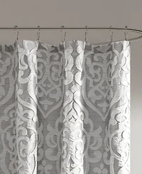 Madison Park Odette Jacquard Shower Curtain, 72" x