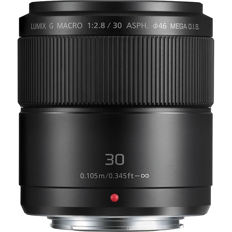 Panasonic Lumix G Macro 30mm f/2.8 Aspherical Lens for Micro Four Thirds