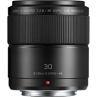 Panasonic Lumix G Macro 30mm f/2.8 Aspherical Lens for Micro Four Thirds