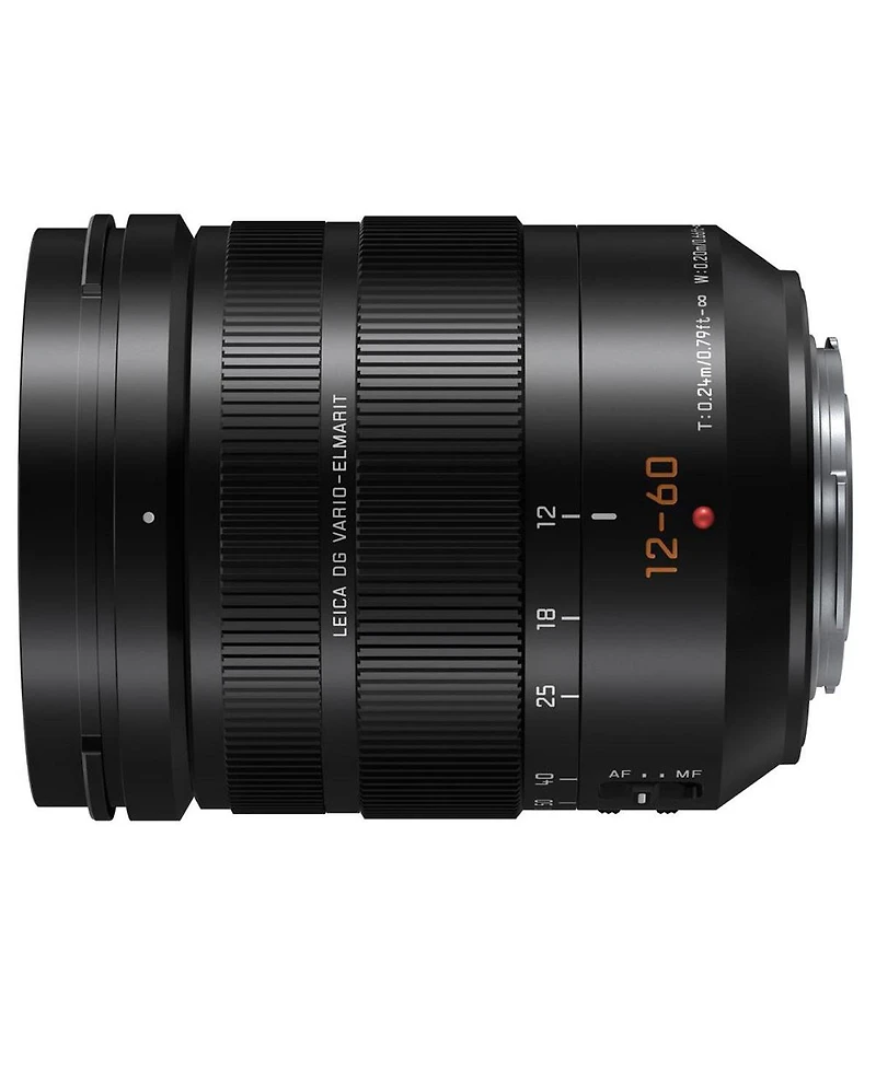 Panasonic Lumix G Leica Dg Vario-Elmarit 12-60mm f/2.8-4.0 Aspherical Lens for Micro Four Thirds, Black