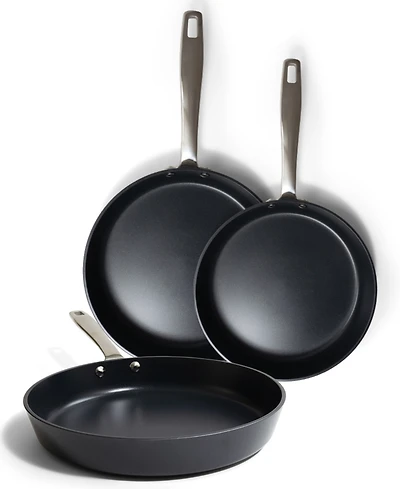 Alva Maestro 3pc Premium Ceramic Nonstick Frying Pan Set (8", 9.5", 11" Pans)