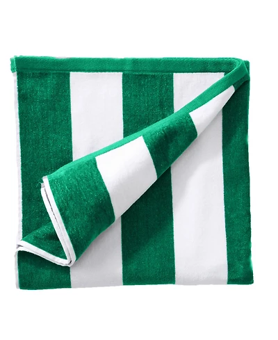 Linery & Co. Oversized Cotton Cabana Beach Towel, Single - 35" x 70"