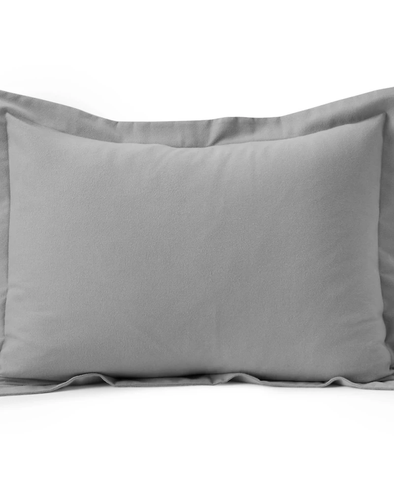 Lands' End Luxe Flannel Pillow Sham