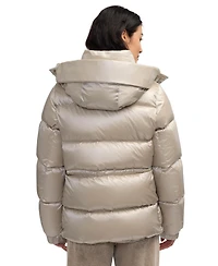 Pajar Women's Vivienne Boxy Short Channel Quilted Puffer