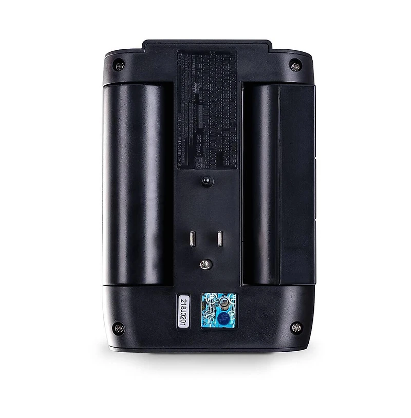 6 Outlet 2 Usb Surge Protector - Black