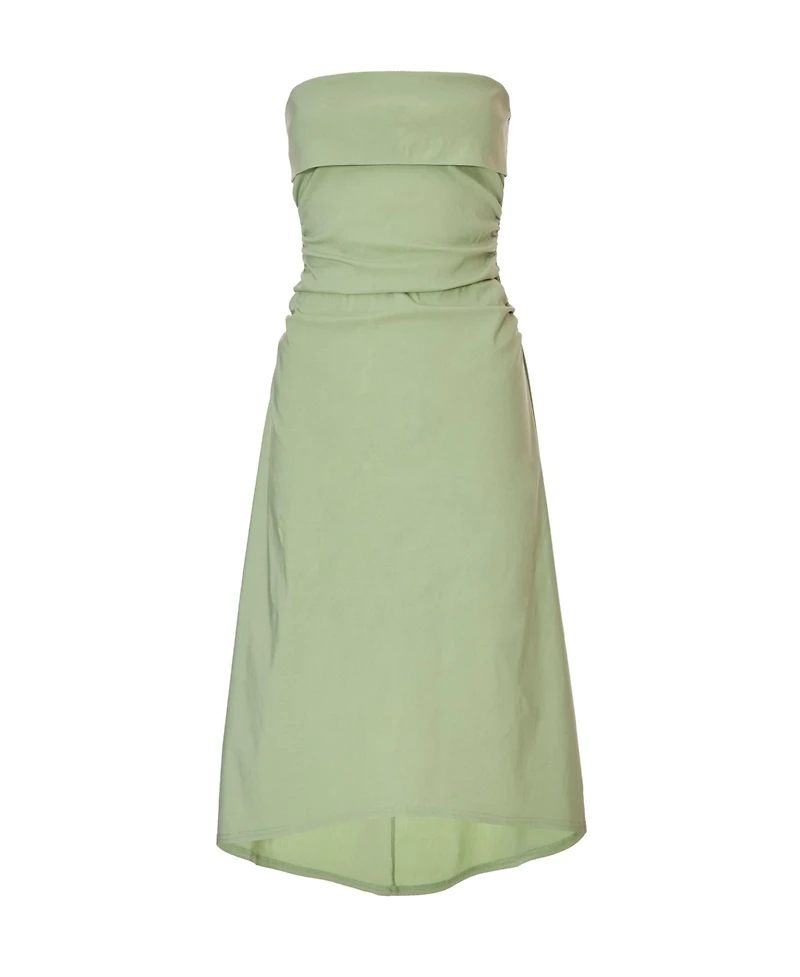Quiz Women's Bengaline Bandeau Midi Dress