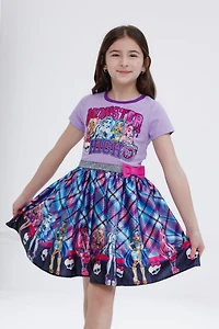 Monster High Little Girls Mattel Dress
