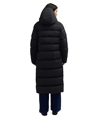 Pajar Women's Verity Long Boxy Channel Quilted Puffer