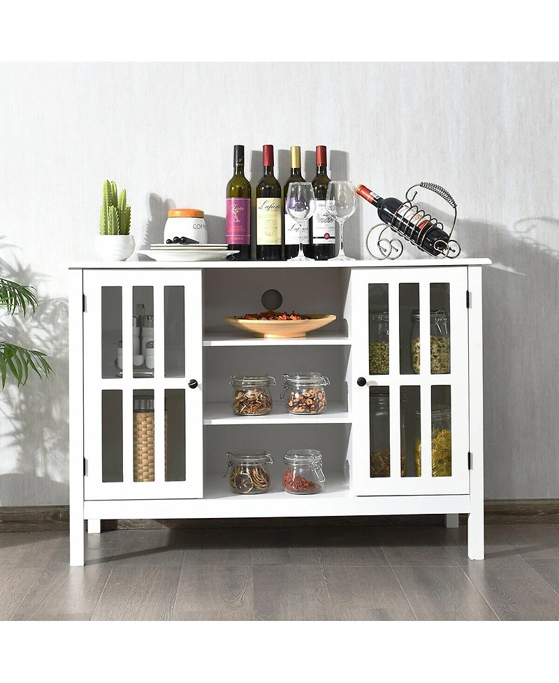 Wooden Tv Stand Console Cabinet for 50 Inch Tv