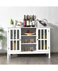 Wooden Tv Stand Console Cabinet for 50 Inch Tv