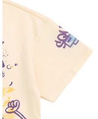 SpongeBob SquarePants Toddler Girls T-Shirt and French Terry Shorts Outfit Set