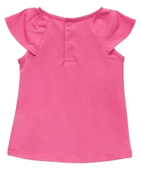 Guess Baby Girls 2-Piece Short Sleeve T-Shirt and Printed Legging Set