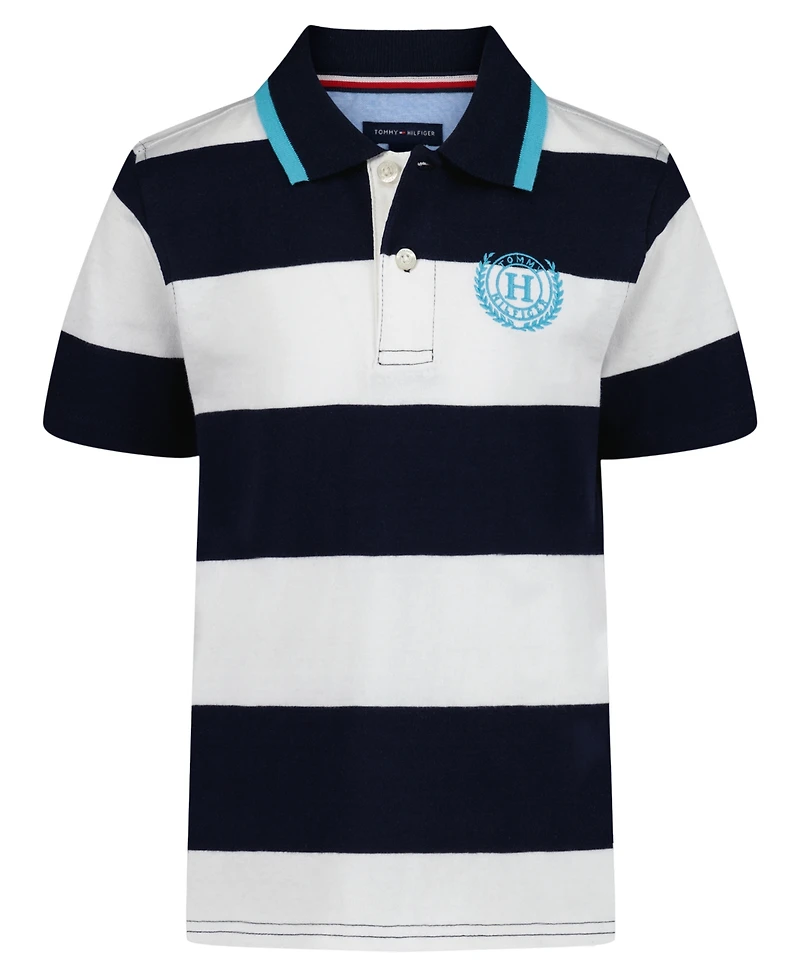 Tommy Hilfiger Toddler and Little Boys Mariner Stripe Polo Shirt