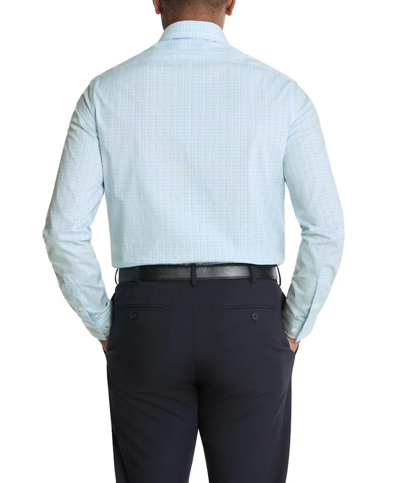 Michael Kors Men's Regular-Fit Check Dress Shirt