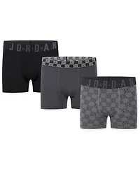 Jordan Big Boys 23 Monogram Boxer Briefs, 3 Pack